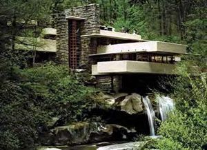 معماری ارگانیک خانه آبشار