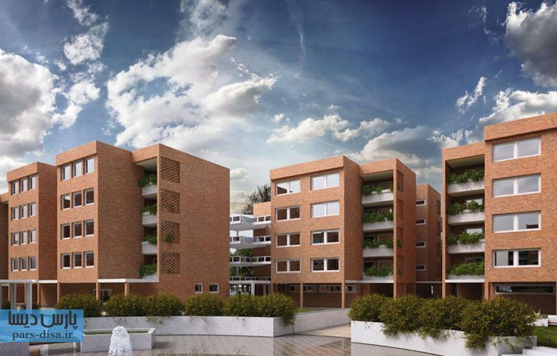 رساله ارشد معماری طراحی مجموعه مسکونی در سبزوار با توجه به مفهوم امروز واحد همسایگی